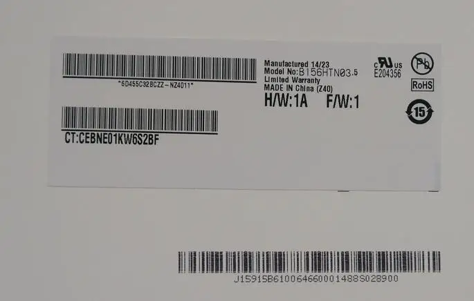 СВЕТОДИОДНЫЙ матричный экран для ноутбука AU B156HTN03.5 B156HTN03 15 6 дюймовый 30Pin eDP