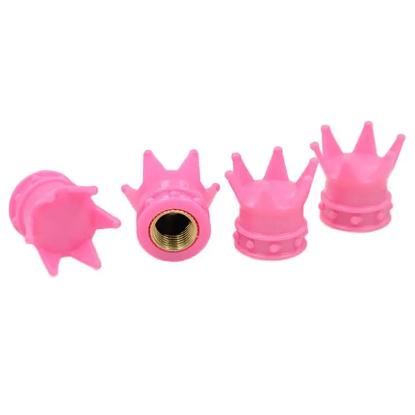 Высококачественная крышка клапана для стайлинга автомобиля s 4 шт. корона