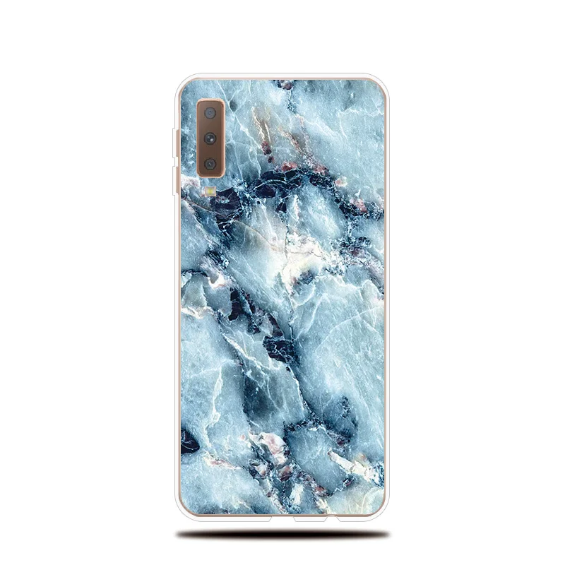 Силиконовый чехол для Samsung Galaxy A3 A5 A7 2017 2016 2015 с мраморным узором A6 A8 A9 Plus 2018 A6S A8S