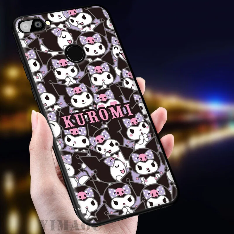 YIMAOC Kuromi цветной мягкий чехол для huawei mate 20 10 P30 P20 Pro P10 P9 P Smart Z 2019 &amp Nova 3 3i Lite |