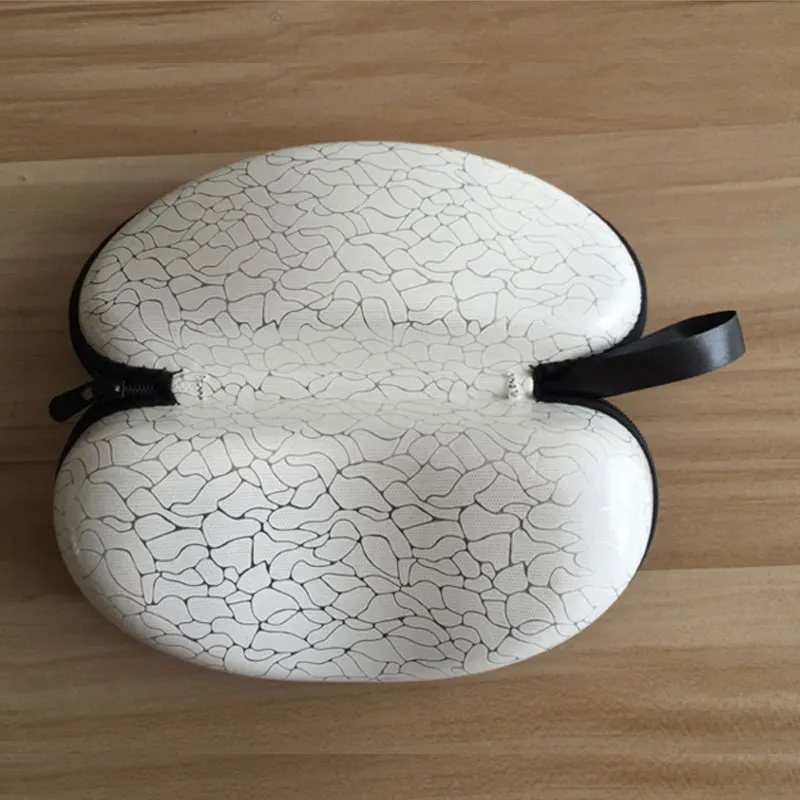 Portable Sunglasses Case for Women Glasses Box With Zipper Eyeglass Cases Sunglass Shell Protector Leather Spectacle Hard | Аксессуары