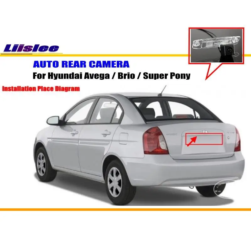 

Liislee For Hyundai Avega / Brio / Super Pony - Reverse Back Up Camera / Parking Camera / NTST PAL / License Plate Light Camera