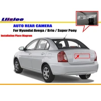 liislee for hyundai avega brio super pony reverse back up camera parking camera ntst pal license plate light camera