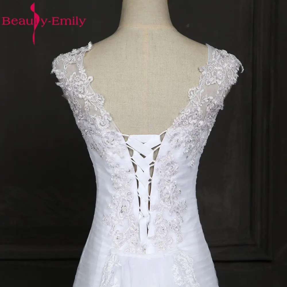 Красивые элегантные свадебные платья Emily 2020 длинное платье русалка кружева