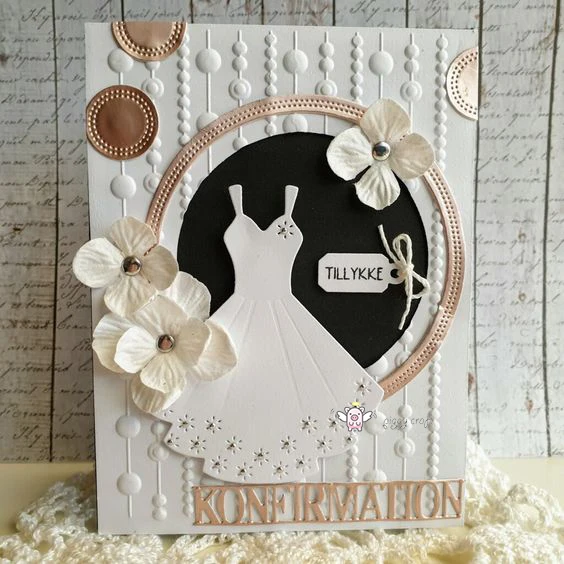 ПП ремесло металлические Вырубные штампы высечка пресс-формы Цветочное платье