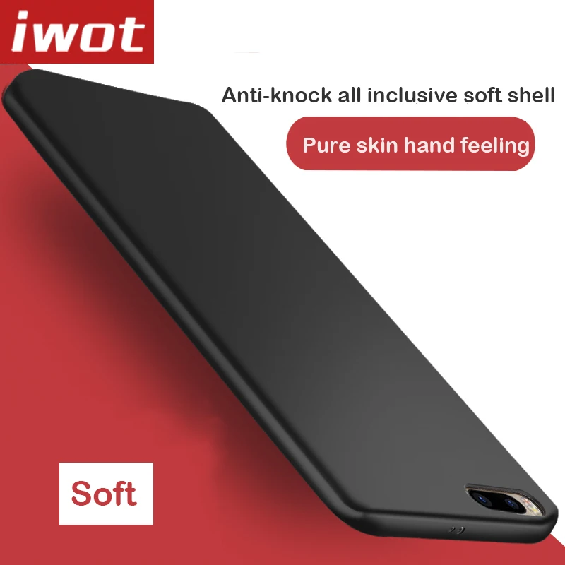 Для xiaomi mi 6 Чехол iwot шелковистой серии мягкий силиконовый все включено для