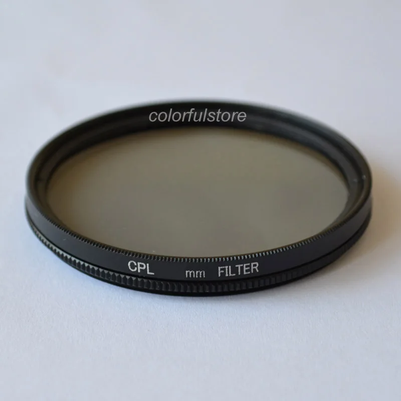 Круговой поляризационный фильтр для объектива камеры 25 мм 28 37 40 5 46 49 52 55 58 62 67 72 77 CPL
