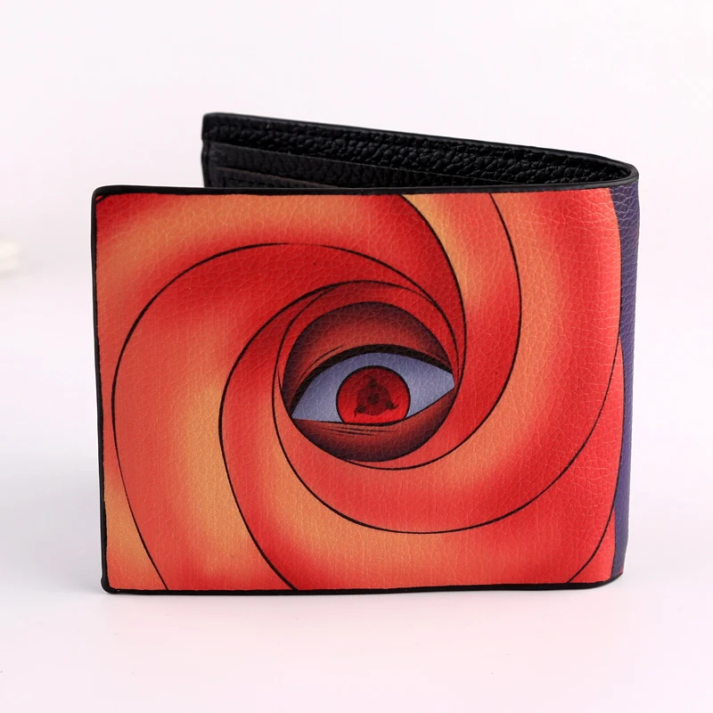 Наруто Uzumaki аниме кошелек мягкий кожаный бумажник Хатаке Какаши держатель для карт кошелек Учиха Итачи косплей подарок сумка для денег