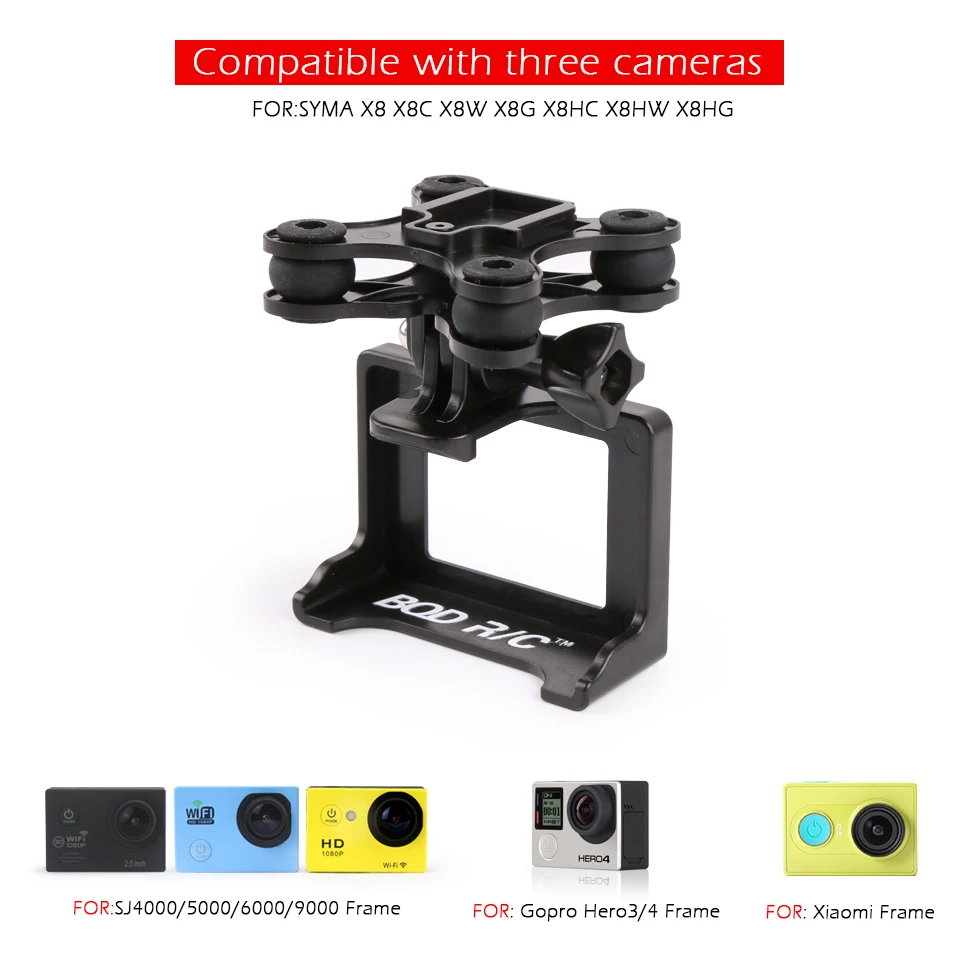 Квадрокоптер SYMA X8W X8HG X8HW Дрон без камеры 2 4G 6 осевой вертолет подходит для Gopro / Xiaoyi