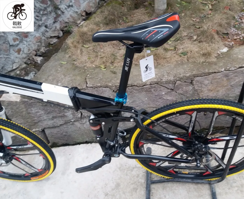 Kalosse 10 spokes wheels bicicleta Bike atv Folding full suspension mountain bike 26er 21/24/27/30 speed | Спорт и развлечения