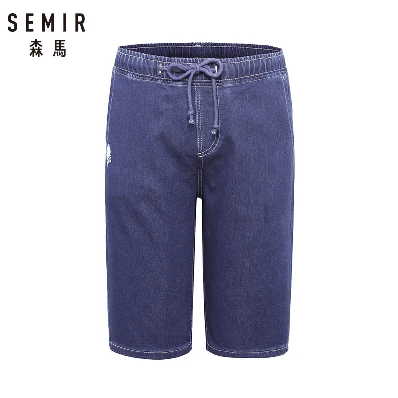 SEMIR джинсовые шорты мужские 2019 летние новые пятые брюки корейские повседневные