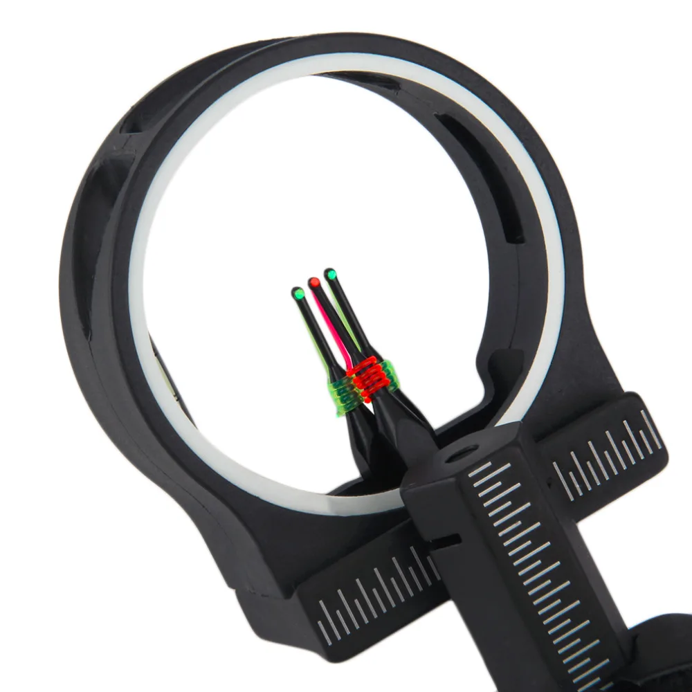 3-контактный охотничий стрельба из лука Оптическое волокно Экстремальный