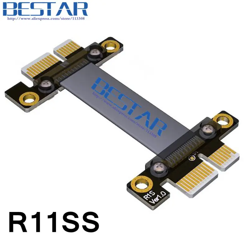 Адаптер расширения pci e 1x на 1 папа pcie x1 Удлинительный кабель удлинитель PCIe3.0 8