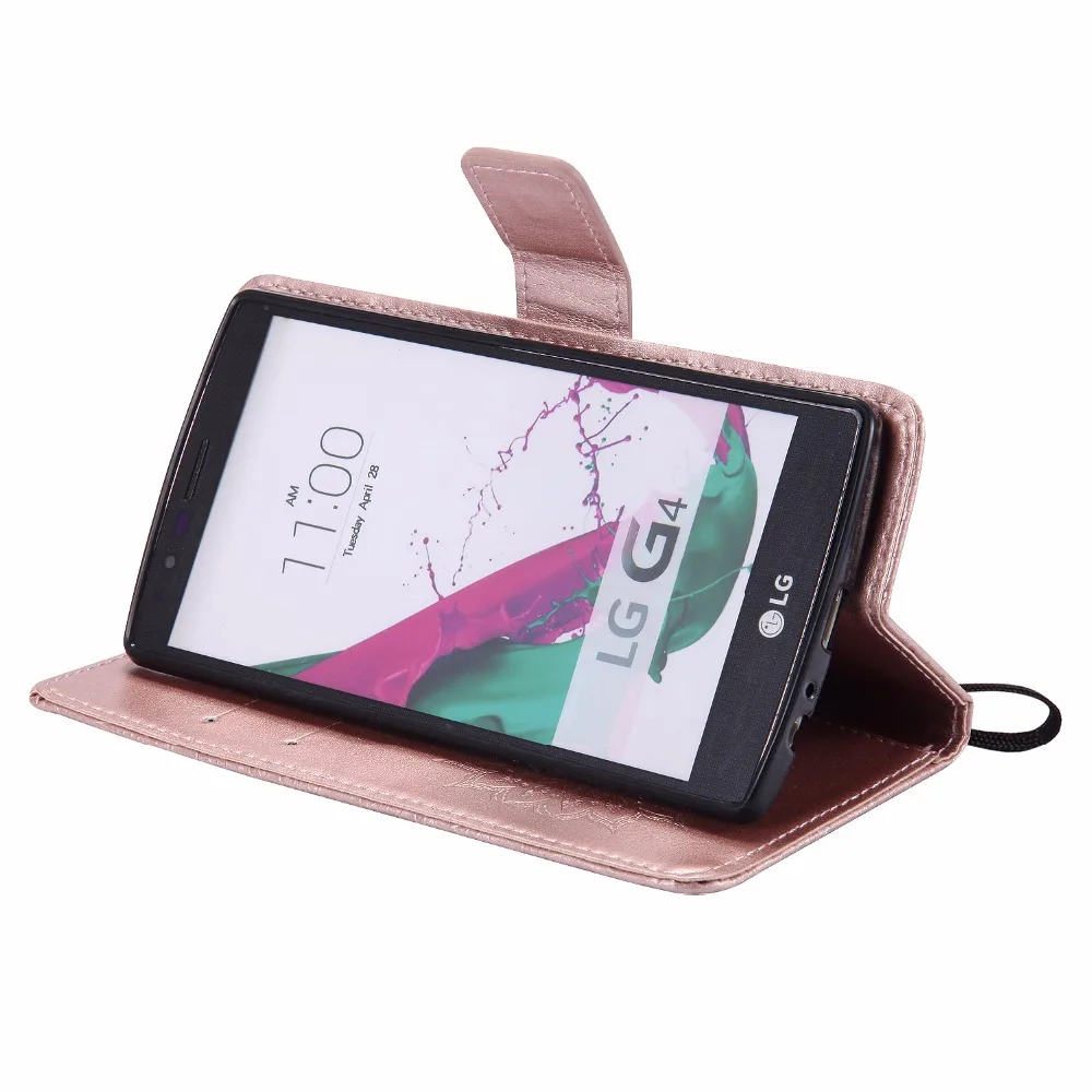 Для etui LG G4 G 4 чехол Роскошный Ретро Мандала Флип Стенд PU кожаный бумажник для LG4 LGG4