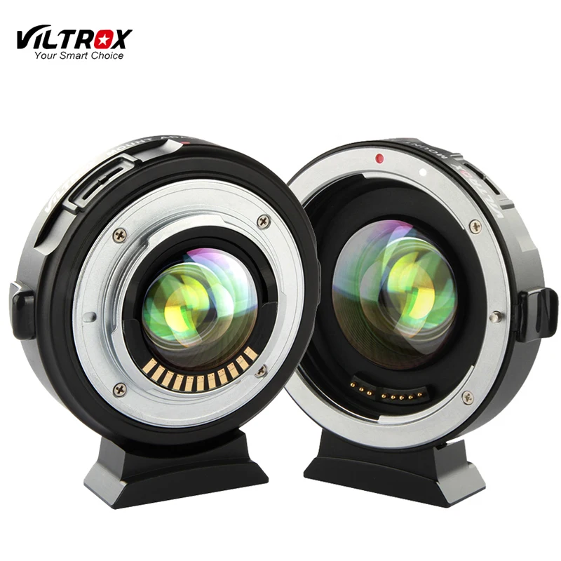 Адаптер для объектива Viltrox EF M2II AF с автофокусом 0 71x редуктор усилитель скорости