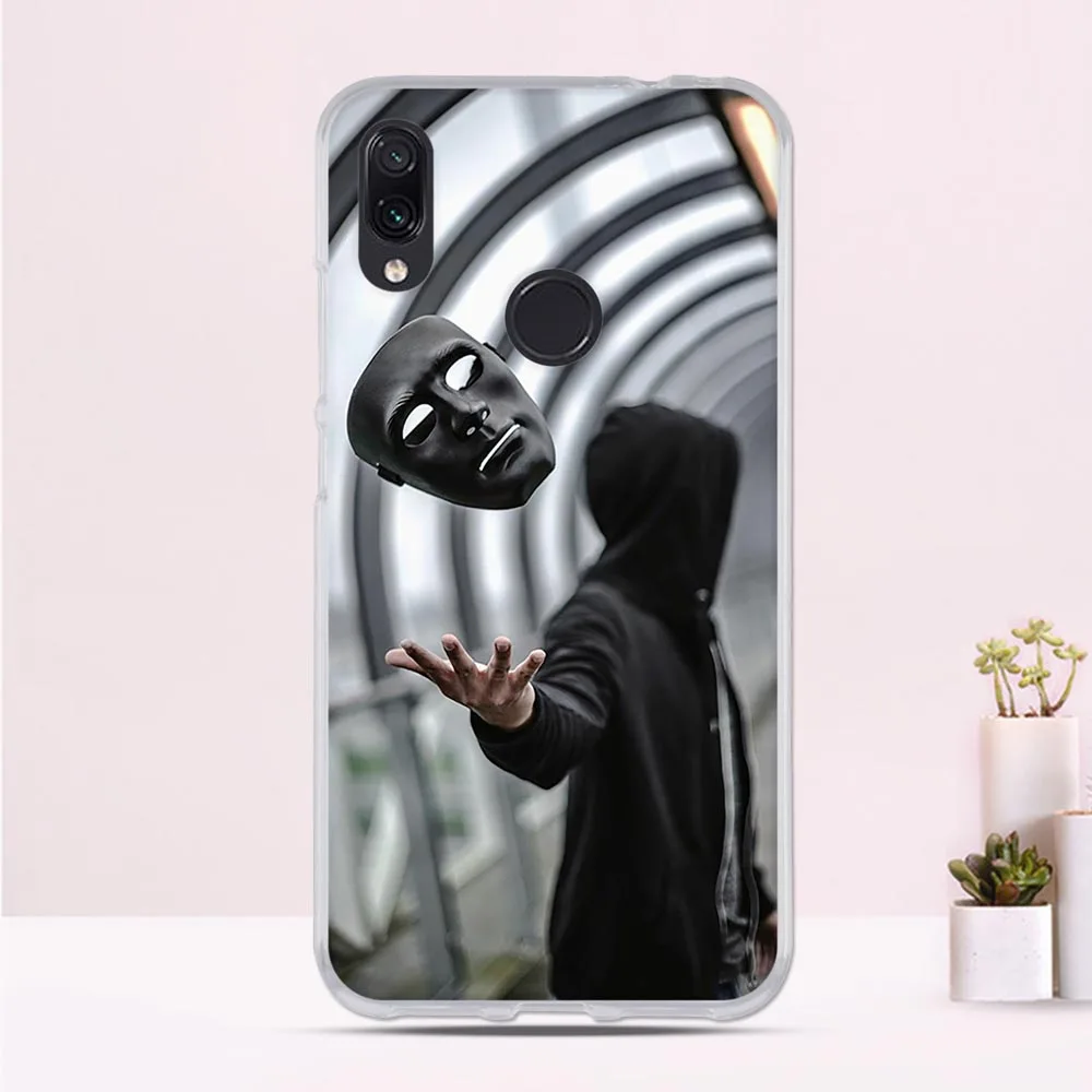 Чехол для телефона Redmi Note 7 Pro, чехол из мягкого ТПУ для Xiaomi Redmi Note7 Pro, чехол, задняя защитная крышка, чехол для Xiomi Redmi Note 7, чехол