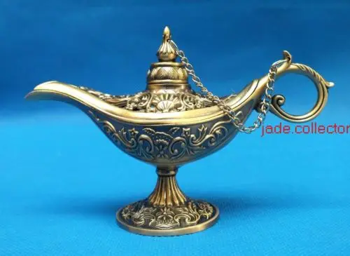 

Exquisite Interesting Copper Magic Lamp (like the film prop lamp)