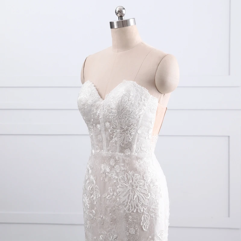 Miaoduo Новое Милое Свадебное платье русалки Индивидуальный размер свадебное с