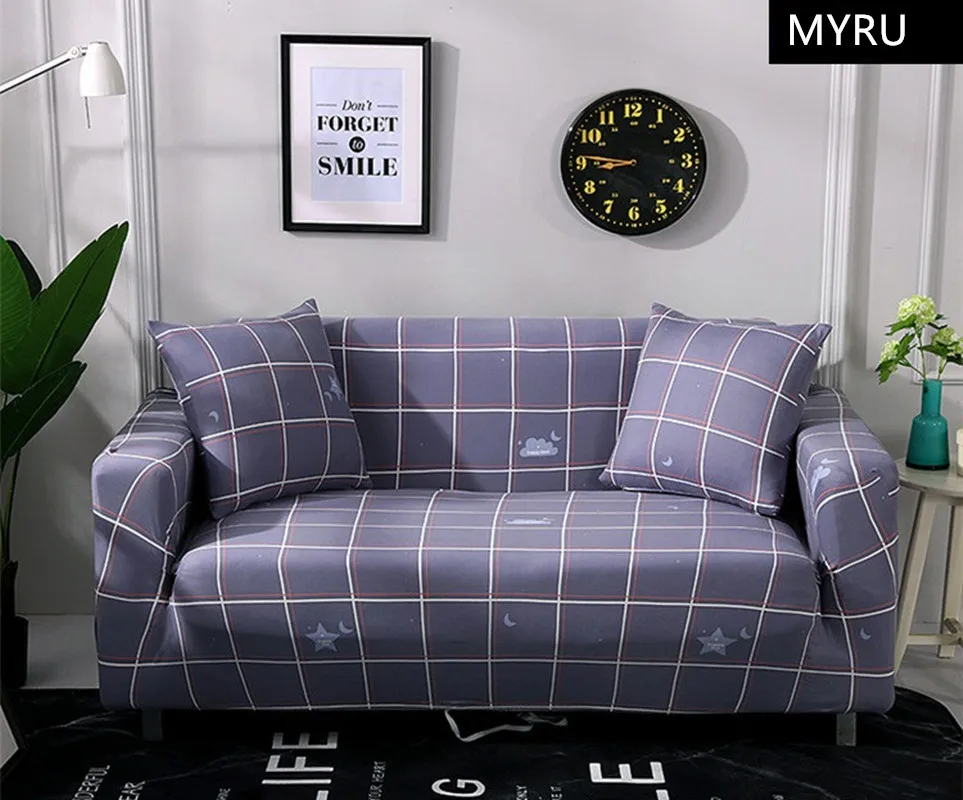 

Modern Geometric Sofa slipcovers Tight Wrap All-inclusive Slip-resistant Elastic Cubre Sofa Towel Corner Sofa Cover Couch Cover