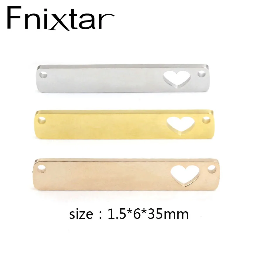 Fnixtar нержавеющая сталь зеркальная полированная пустая штамповка прямоугольник