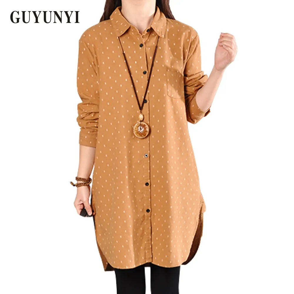 

Blouse Casual Shirt Female Cotton Linen Blusas 2020 Spring Long Blouse Feminine Shirt Long Sleeve Shirts Tops Ladies Y88