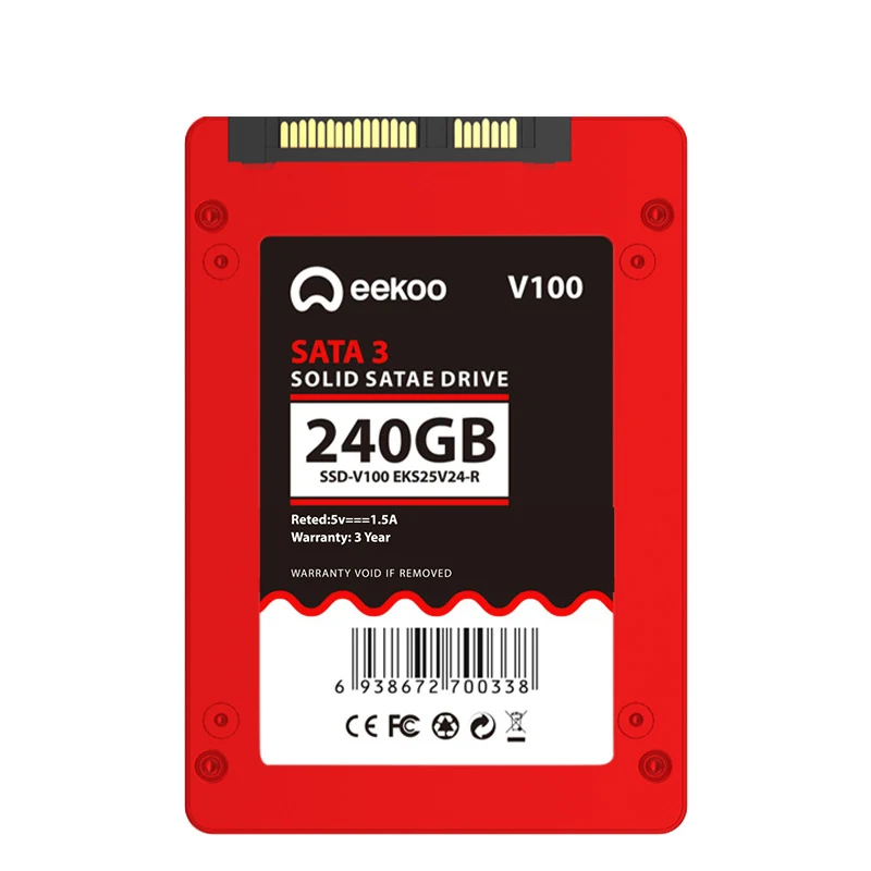 EEKOO 240G SSD для настольного ПК 120 ГБ 240 2 5 дюйма SATA III HDD жесткий диск HD ноутбук 480 480G