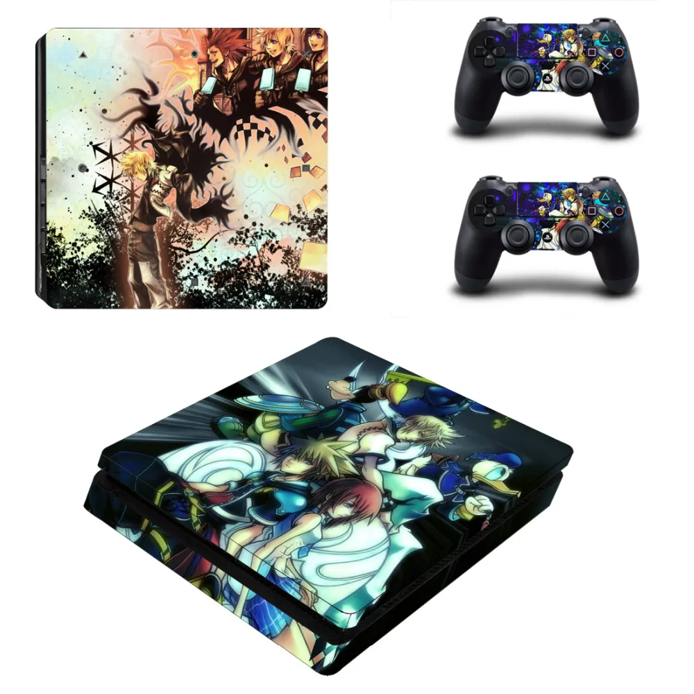 Игры Kingdom Hearts PS4 тонкий переводная картинка наклейка для Sony PlayStation 4 консоли и 2