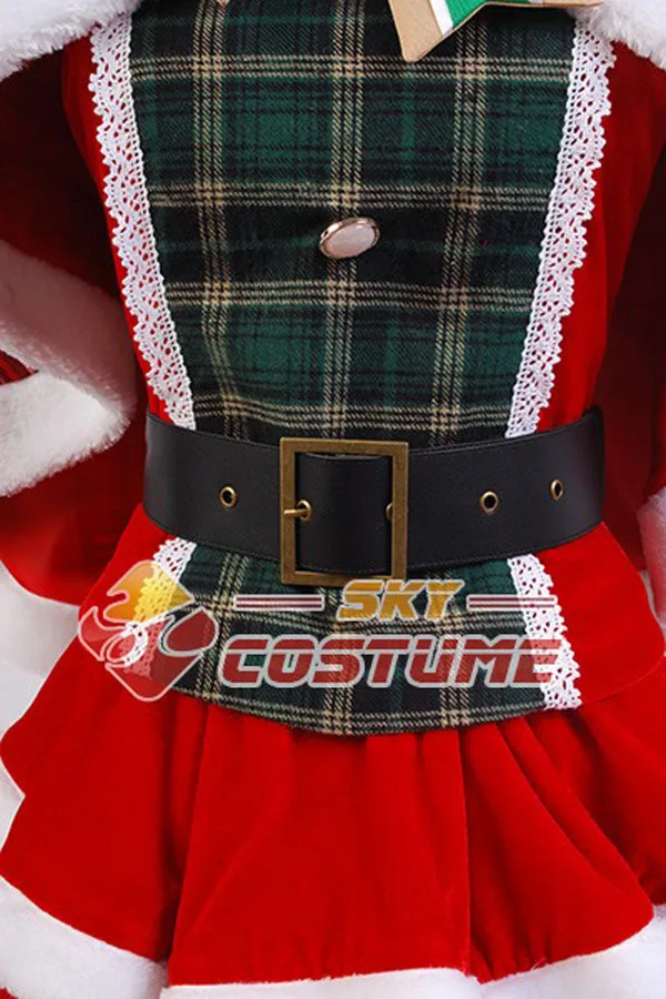 LoveLive Cosplay Love Live Hanayo Koizumi Christmas Costume Uniform Halloween For Women Dress Full Set |
