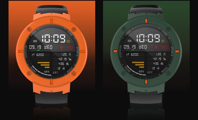 Для Amazfit Verge Xiaomi Huami 3 lite чехол SIKAI защитный ПК Бампер Смарт-часы крышка Анти-Scracth ультра светильник многоцветный