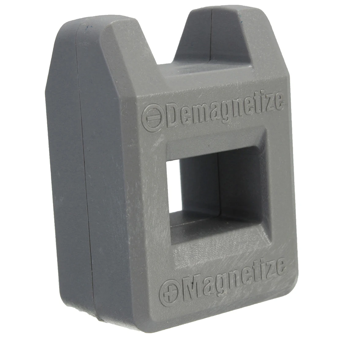 Магнитный Отвертка размагничиватель практичный инструмент цвет: серый Прямая