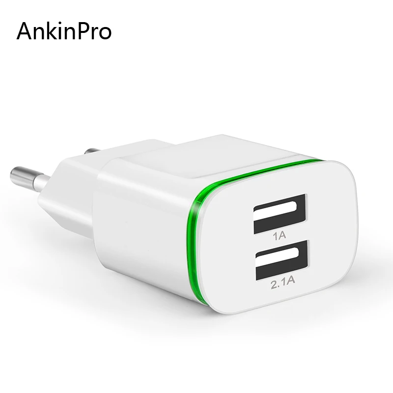 CinkeyPro универсальное usb зарядное устройство Портативный Зарядное 5 V 2A ЕС вилка со