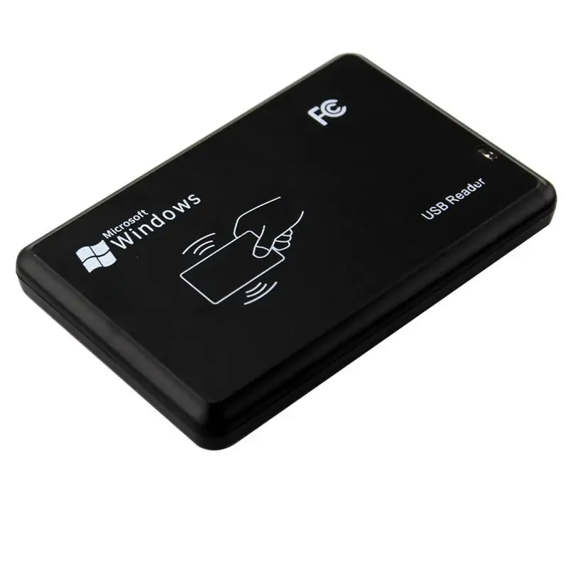 Считыватель 125 кГц RFID EM4100/ EM4200 USB разъем с 2 картами em4100 драйвер не требуется|reader