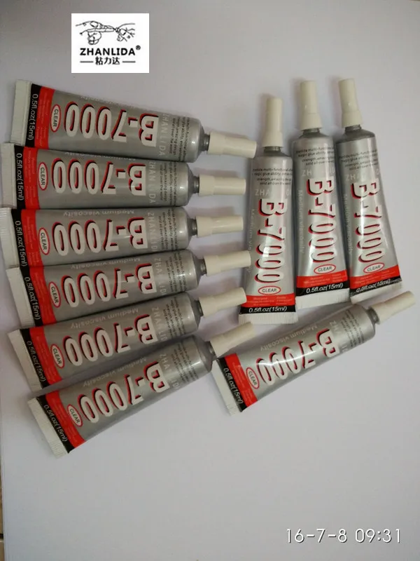 ZHANLIDA 10 шт. 15 мл многоцелевой клей B7000 DIY инструмент для мобильного телефона samsung