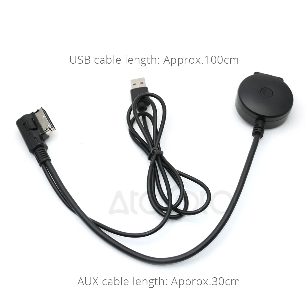 Bluetooth AUX кабель для приемника AtoCoto с USB адаптером VW Audi A4 A5 A6 Q5 Q7 Before 2009 аудио медиа