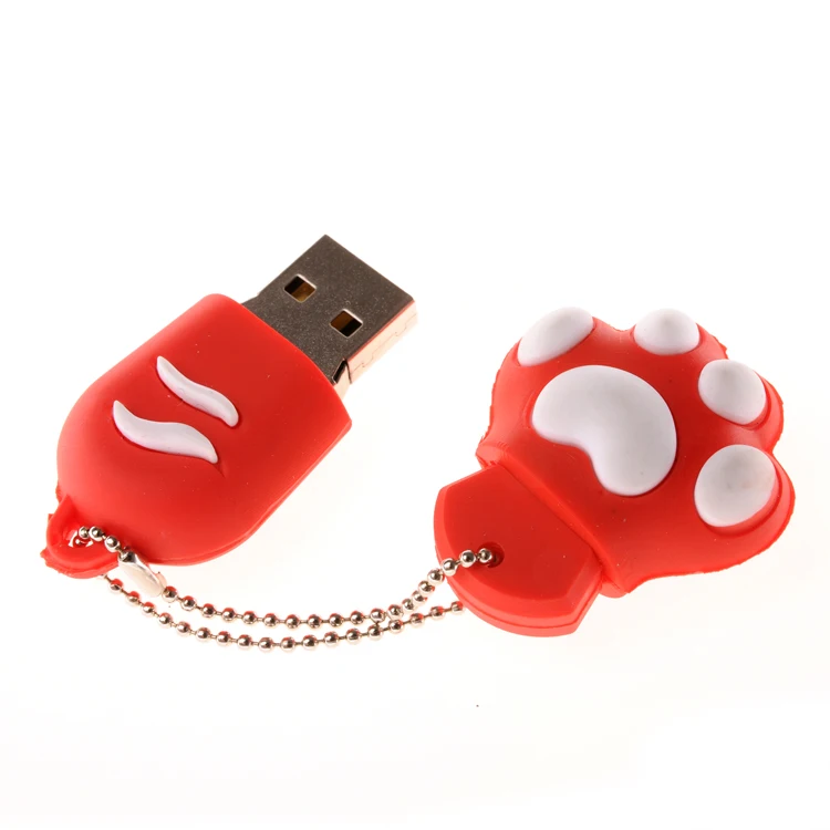 Новая реальная емкость мини Кот коготь USB флэш-накопитель 512 Гб карта памяти Флеш