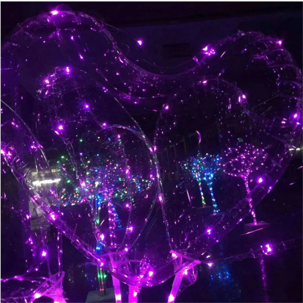 Оптовая продажа 7 09 дюйма светодиодный шар в форме сердца надувной воздушный