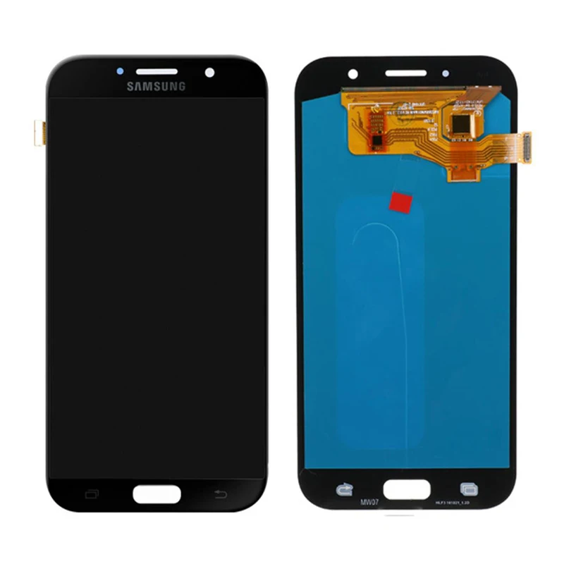 ЖК дисплей для Samsung Galaxy A7 2017 A720 A720F сенсорный экран дигитайзер в сборе Замена +