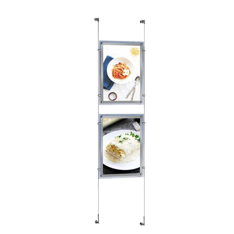 Двухсторонняя акриловая рамка A1 рекламный светильник тбокс с подсветкой