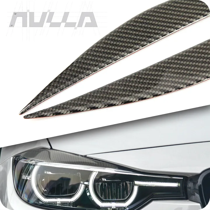 Накладка на переднюю фару из углеродного волокна для BMW 3 серии F30 GT 320i 316i 325i |