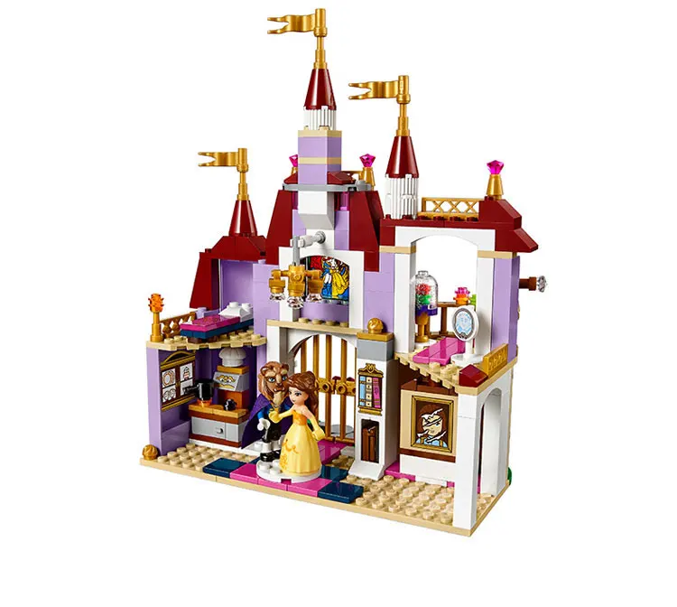 Заколдованный Замок принцессы Белль 41067 Bela принцесса игрушка совместимые Legoings