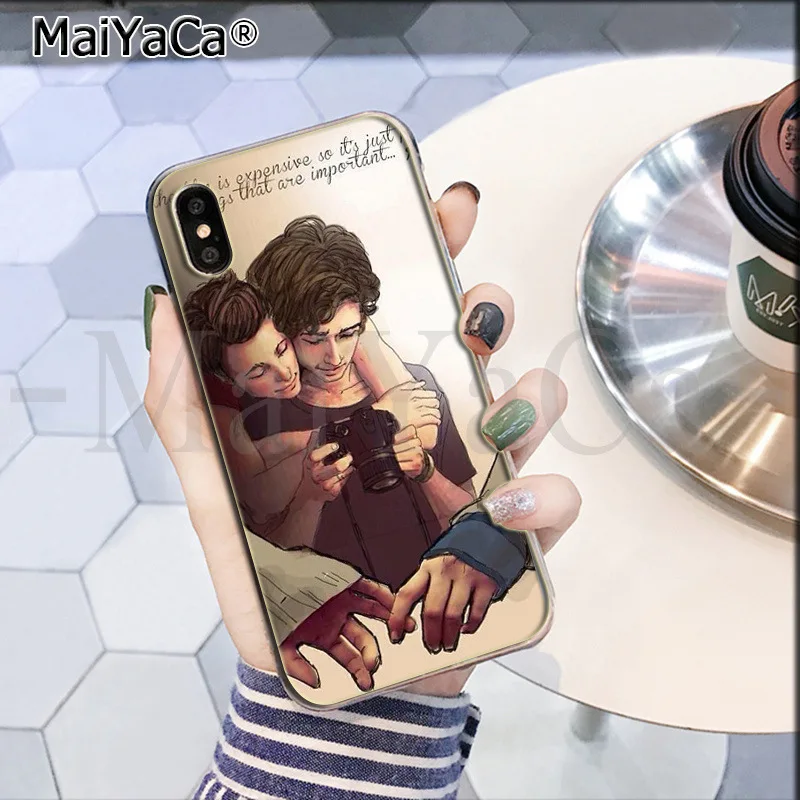 MaiYaCa one direction Гарри стили и Луис томлинс популярный лучший чехол для телефона iPhone 8