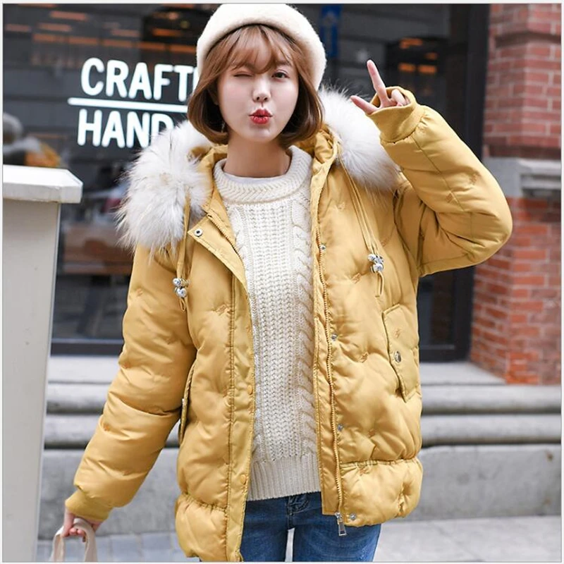 

Fake Fur Parkas Women 2019 Winter Jacket Women Thick Snow Wear Coat Lady Clothing Female Jackets Parkas abrigos mujer R141