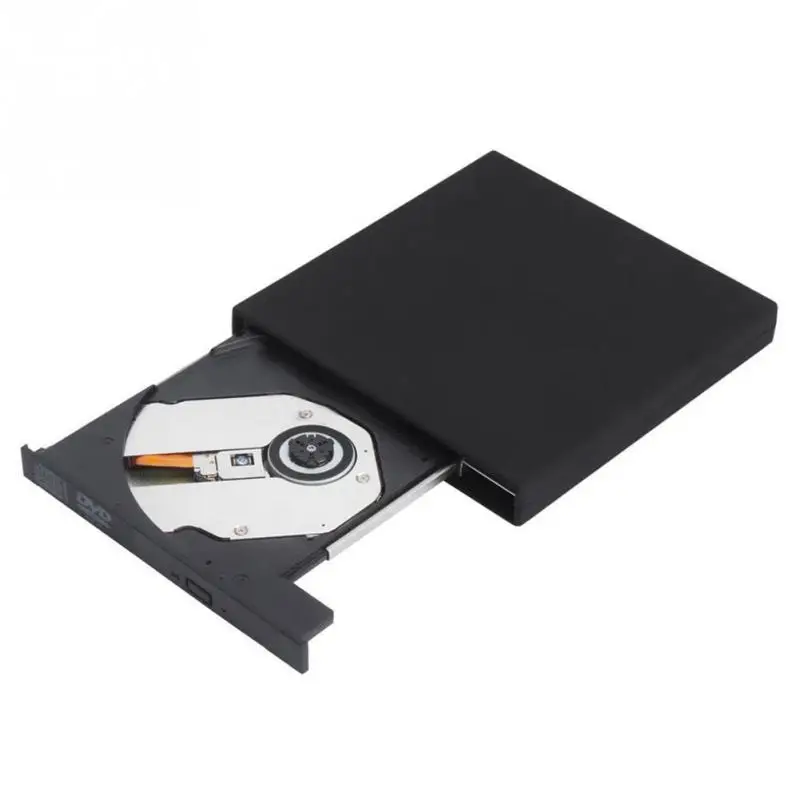 USB 2 0 внешний портативный CD/DVD RW DVD ROM комбо горелка оптический диск Тонкий чехол