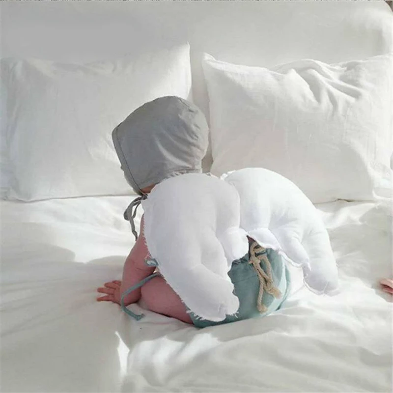Angel Wings Newborn Photography Accessories Baby Photo Props Handmade Costumes For Infants Fotografia Babie | Мать и ребенок