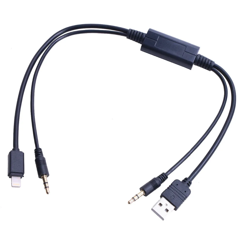 Ami MMI MDI 3 5 мм AUX кабель USB с переходником для зарядного устройства Bmw Mini Cooper R55 E81 E82 E90