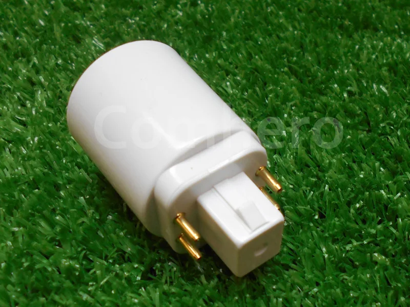 G24 к E27 адаптер, 4 контакта G24q к E27 держатель лампы конвертер, g24q-1, g24q-2, g24q-3, Gx24q-1, Gx24q-2, Gx24q-3 к E27lampenstar
