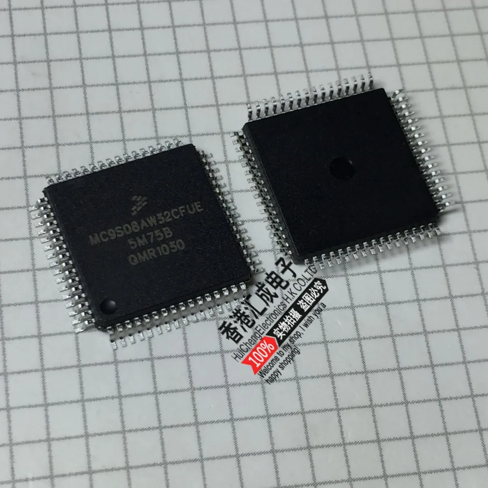 

MC9S08AW32CFUE MC9S08AW32CFU MC9S08AW32 QFP64 New Original