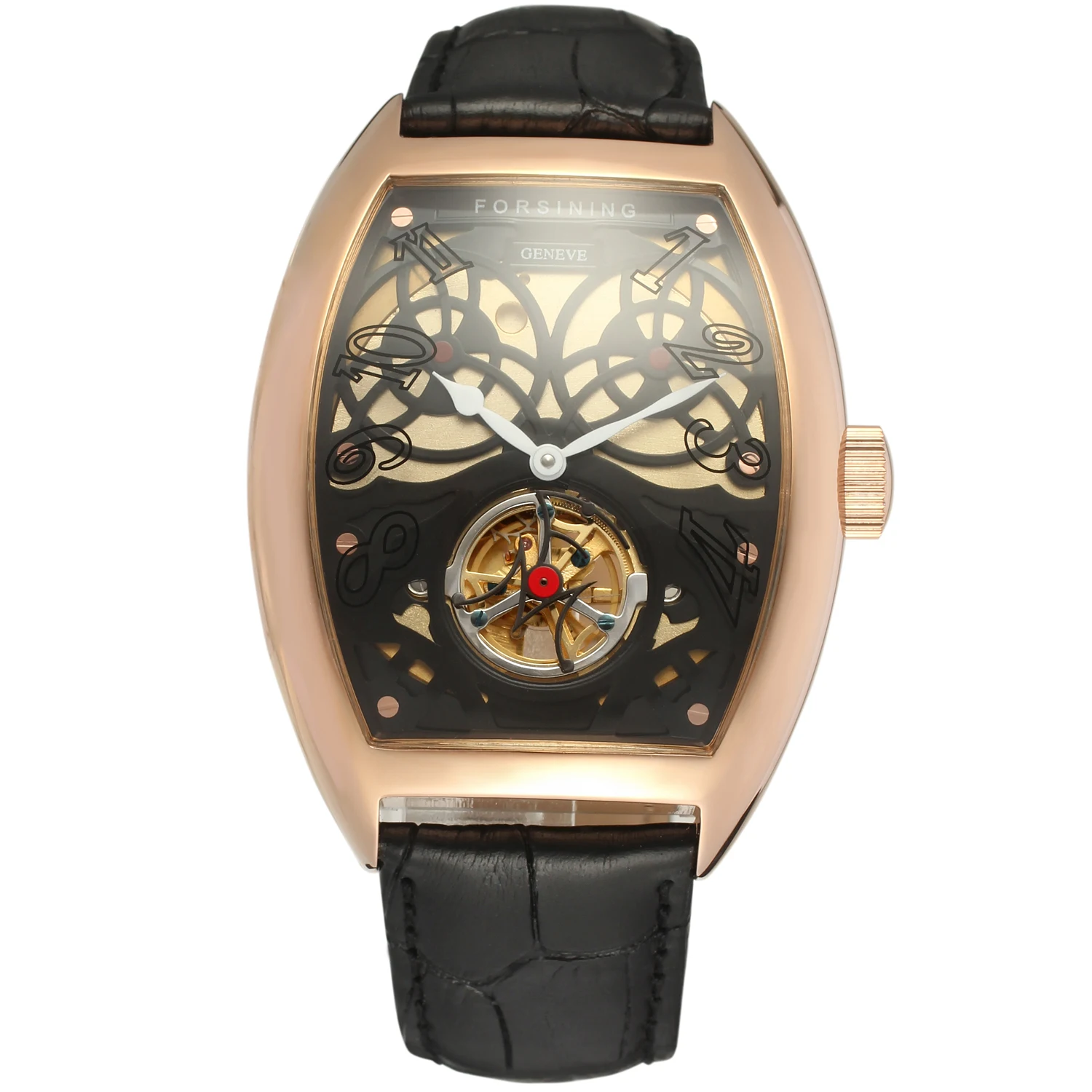 2019 FORSINING Tourbillon Мужские часы военный армейский Спорт Часы мужские лучший бренд