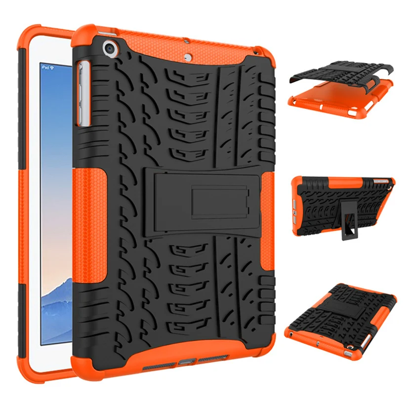 Orange Подставка для планшета, чехол s для Apple Air 1 iPad5 6 9,7, чехол для iPadMini 1 2 3 4 Pro 9,7 10,5, чехол s, защитный чехол - Цвет: Orange