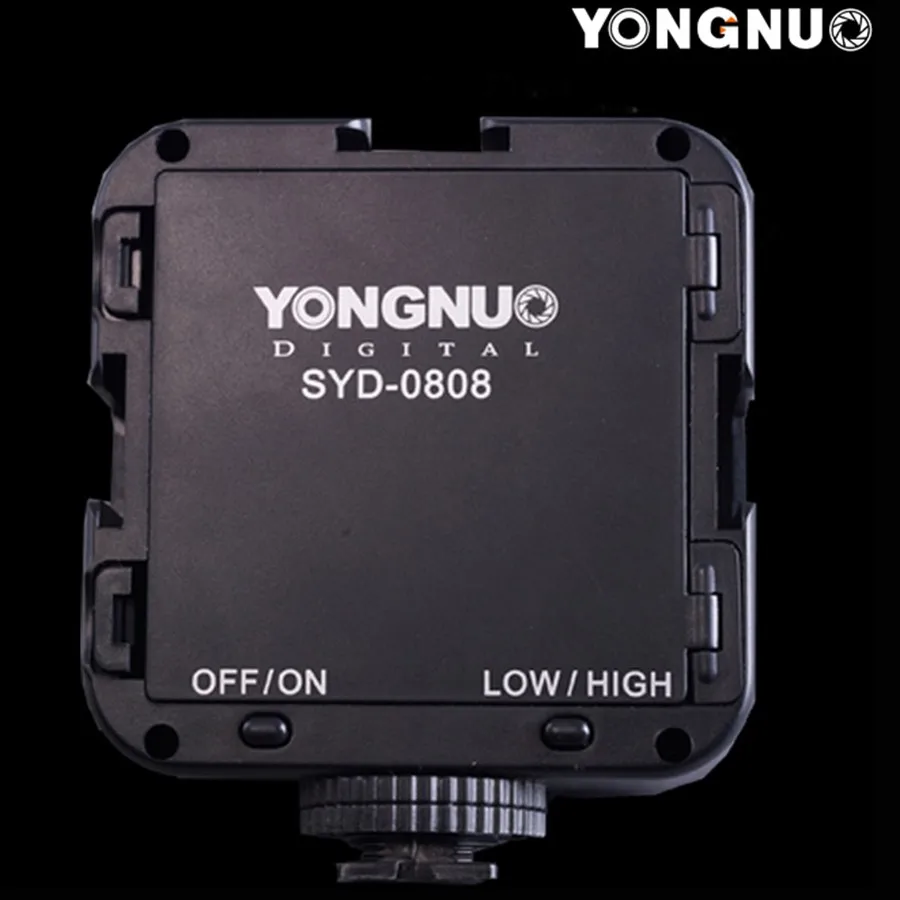 Yongnuo SYD 0808 SYD0808 Pro Studio Photo 64 Светодиодная лампа для освещения видео Canon Nikon Sony DSLR Camera